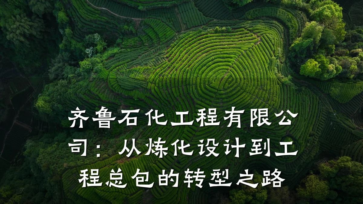 齐鲁石化工程有限公司:从炼化设计到工程总包的转型之路