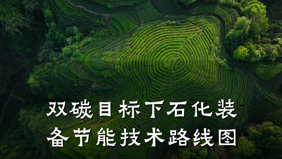 双碳目标下石化装备节能技术路线图