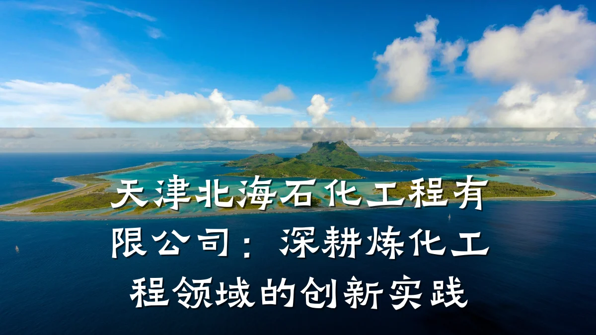 天津北海石化工程有限公司:深耕炼化工程领域的创新实践