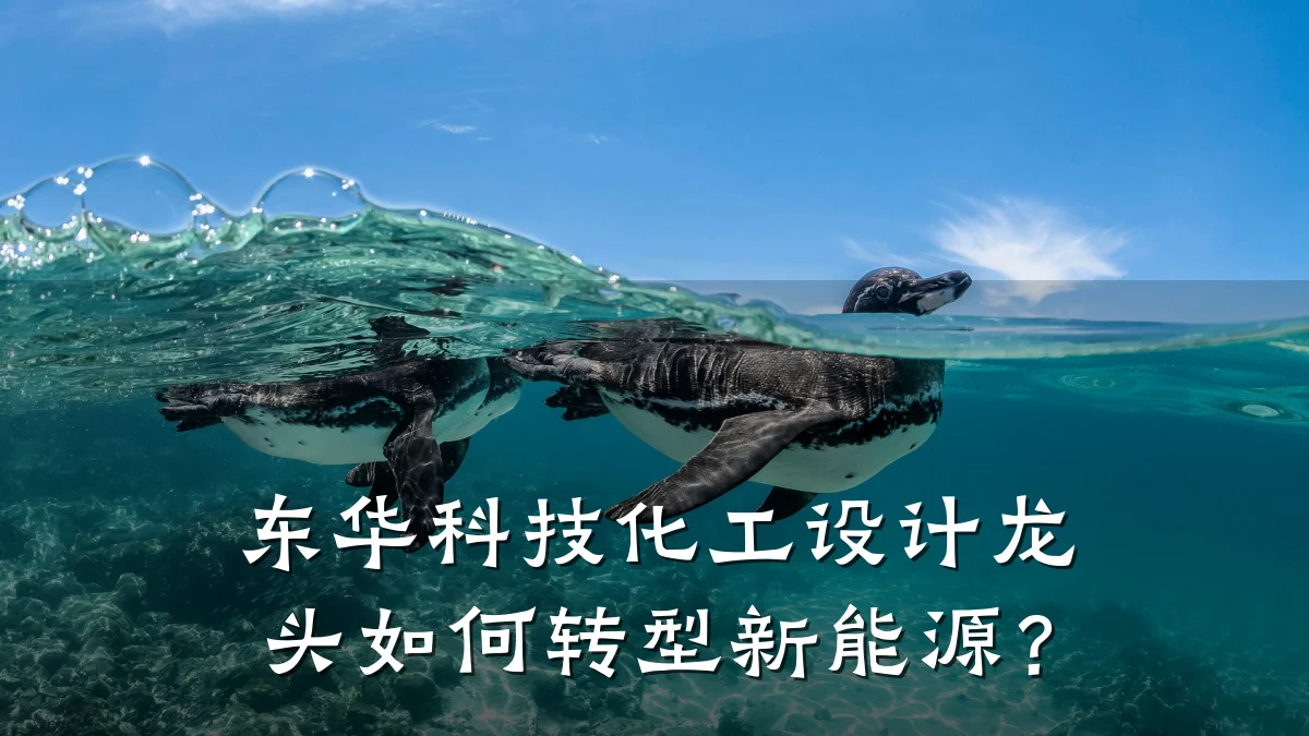 东华科技化工设计龙头如何转型新能源?