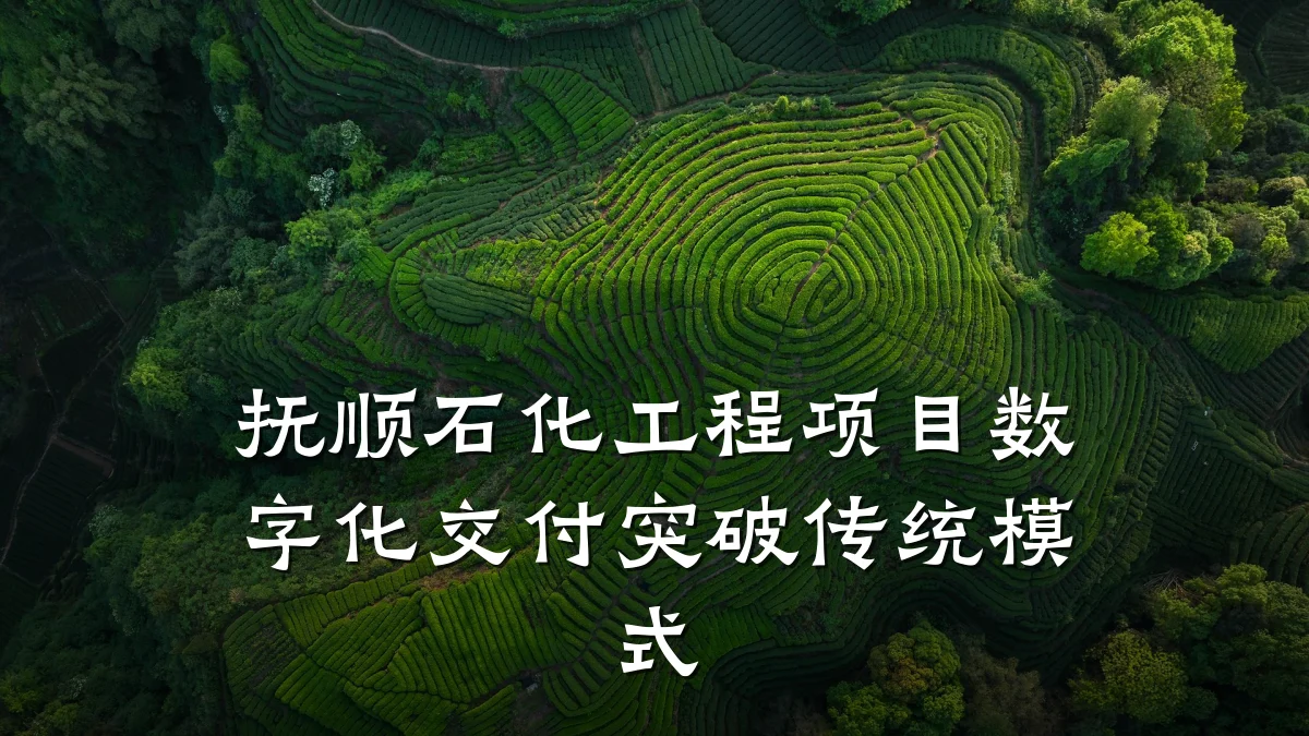 抚顺石化工程项目数字化交付突破传统模式