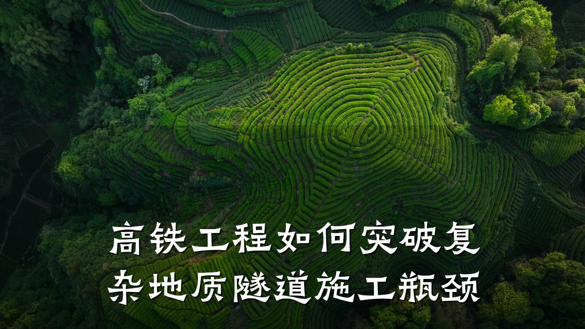 高铁工程如何突破复杂地质隧道施工瓶颈