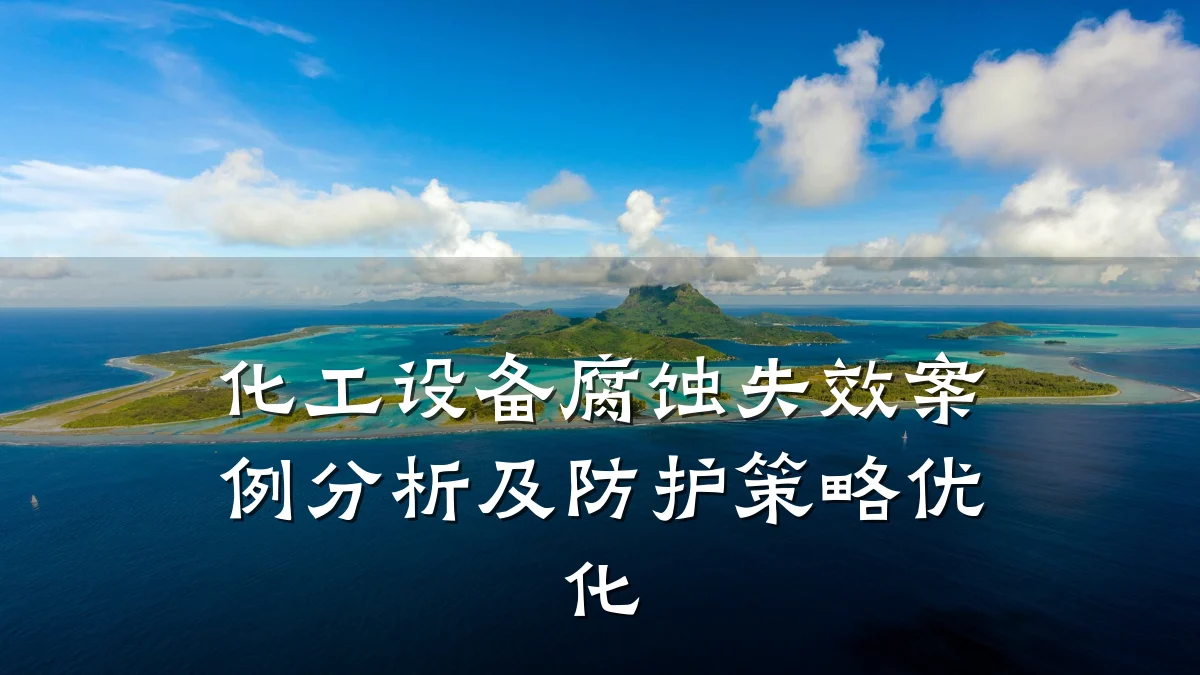 化工设备腐蚀失效案例分析及防护策略优化