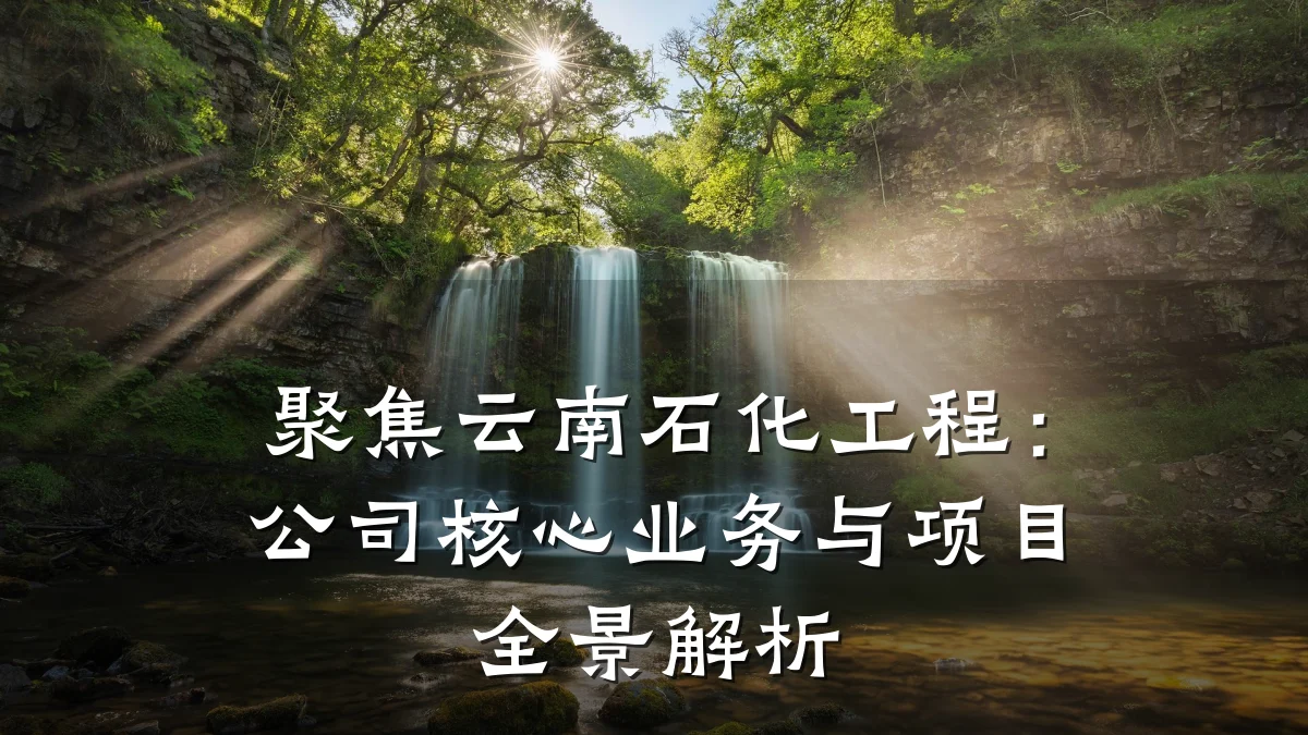 聚焦云南石化工程:公司核心业务与项目全景解析