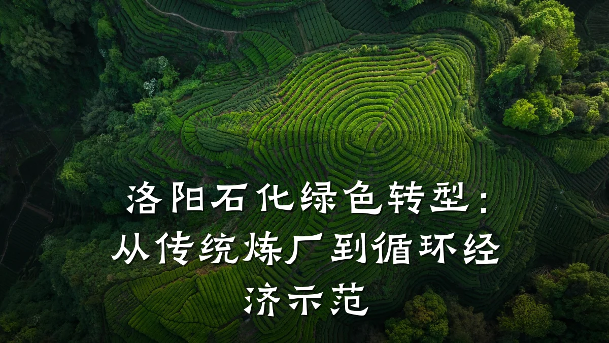 洛阳石化绿色转型:从传统炼厂到循环经济示范