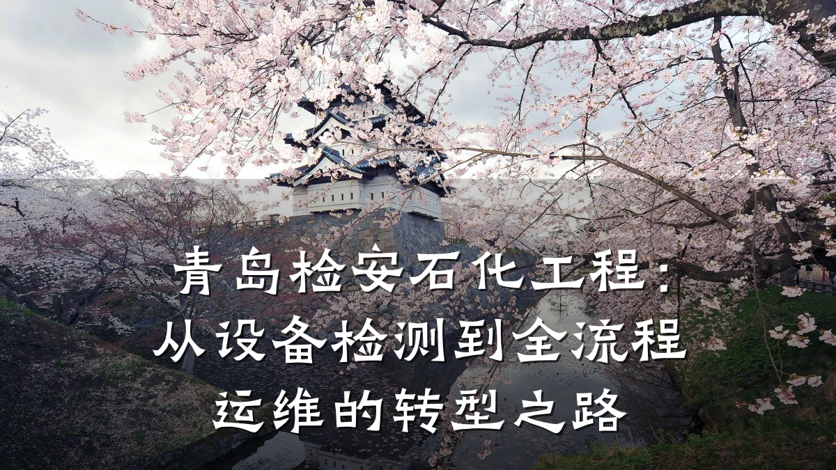青岛检安石化工程:从设备检测到全流程运维的转型之路