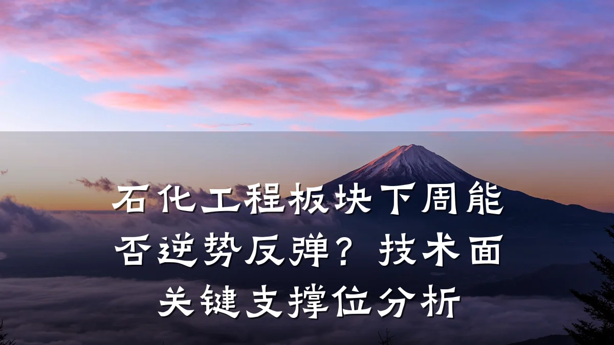 石化工程板块下周能否逆势反弹?技术面关键支撑位分析