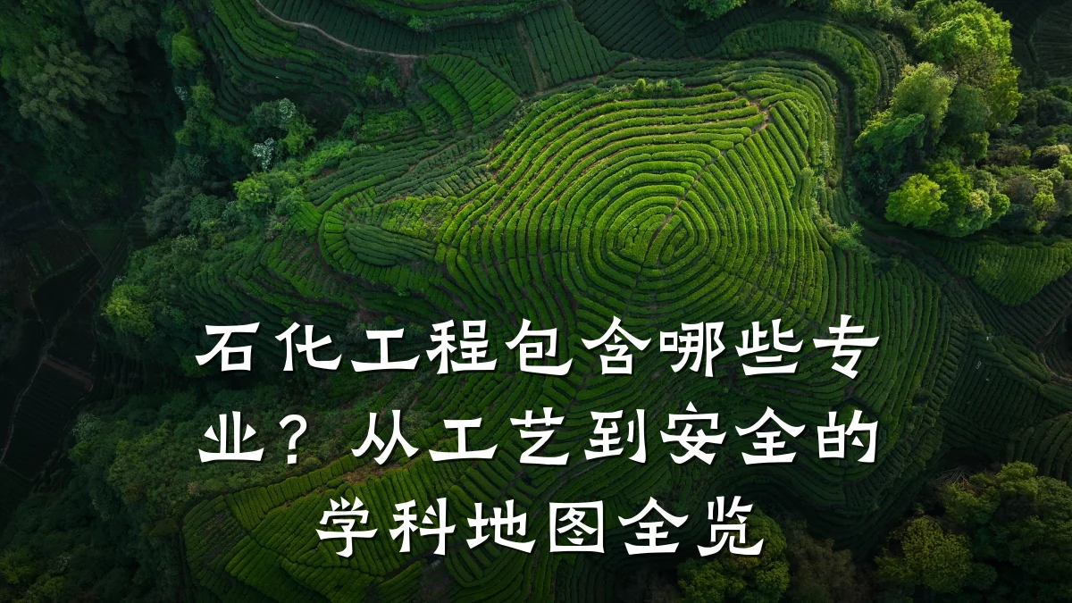 石化工程包含哪些专业?从工艺到安全的学科地图全览