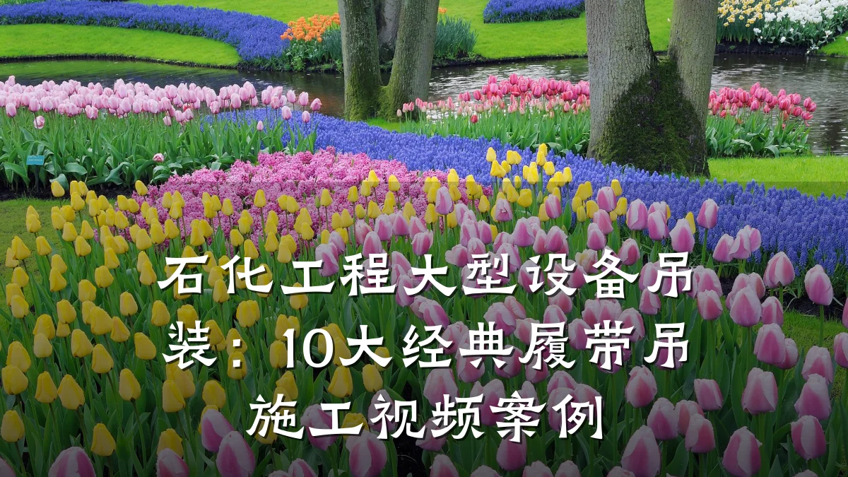 石化工程大型设备吊装:10大经典履带吊施工视频案例