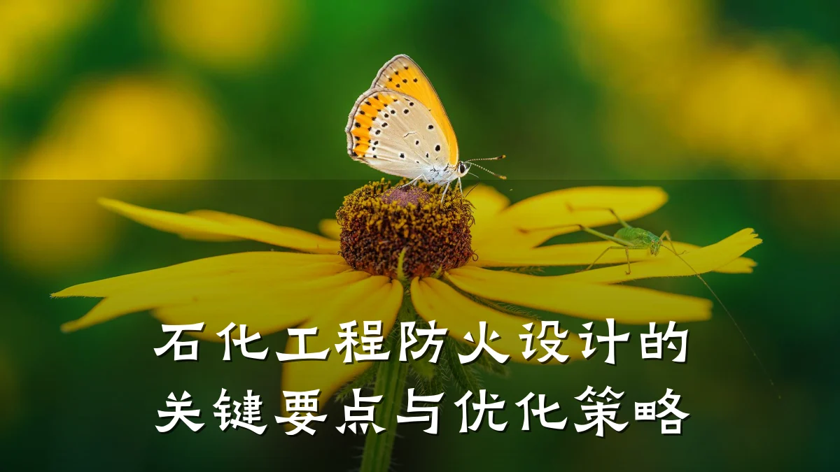 石化工程防火设计的关键要点与优化策略