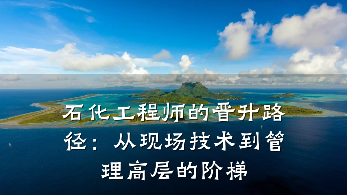 石化工程师的晋升路径:从现场技术到管理高层的阶梯