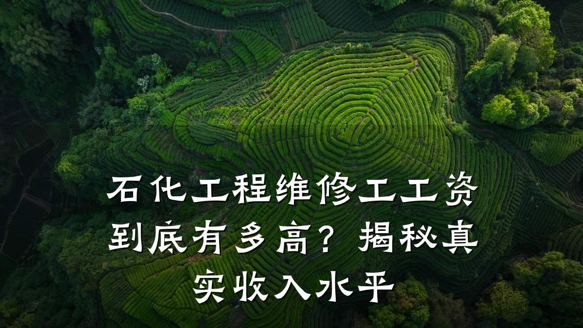 石化工程维修工工资到底有多高？揭秘真实收入水平