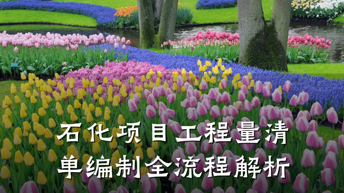 石化项目工程量清单编制全流程解析