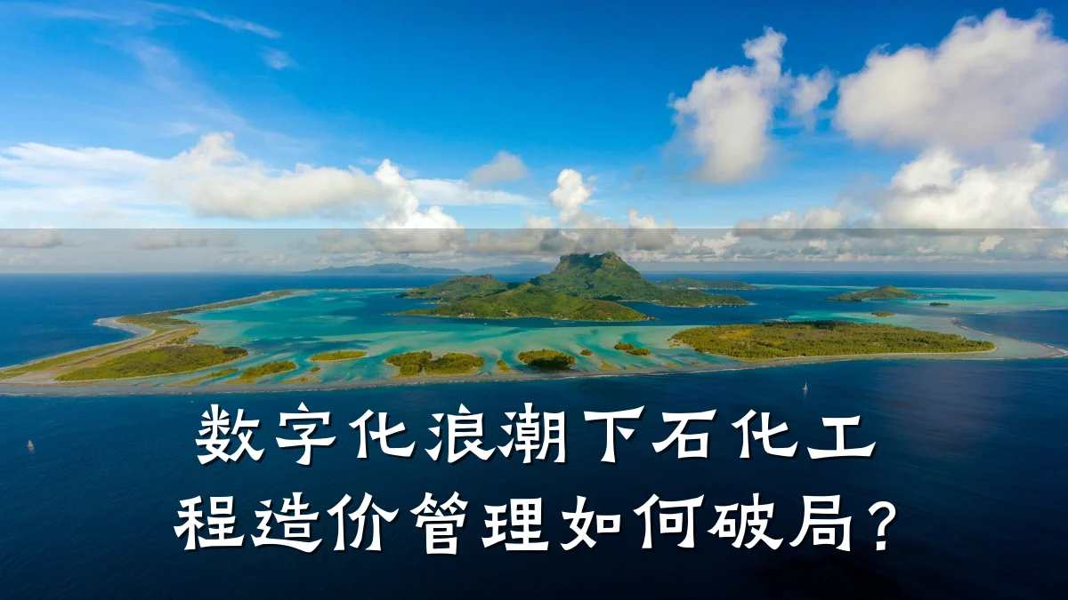 数字化浪潮下石化工程造价管理如何破局?