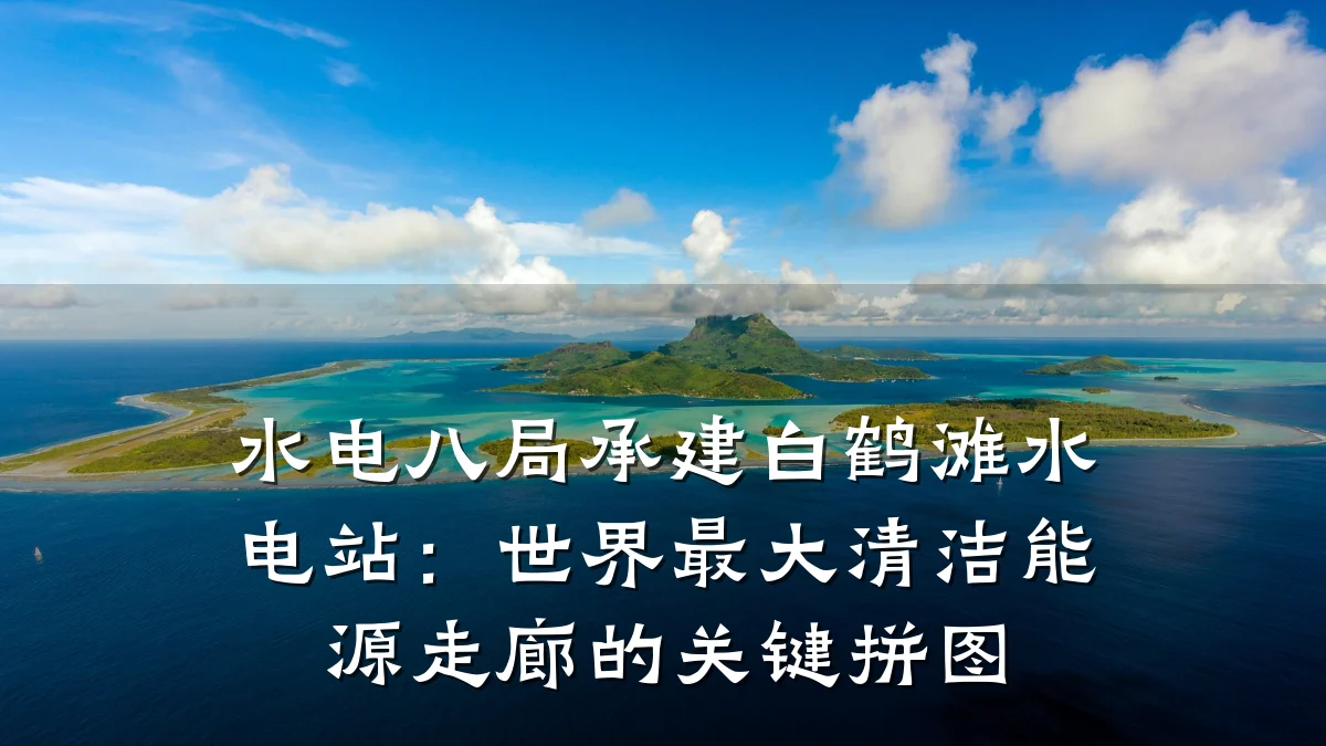 水电八局承建白鹤滩水电站:世界最大清洁能源走廊的关键拼图