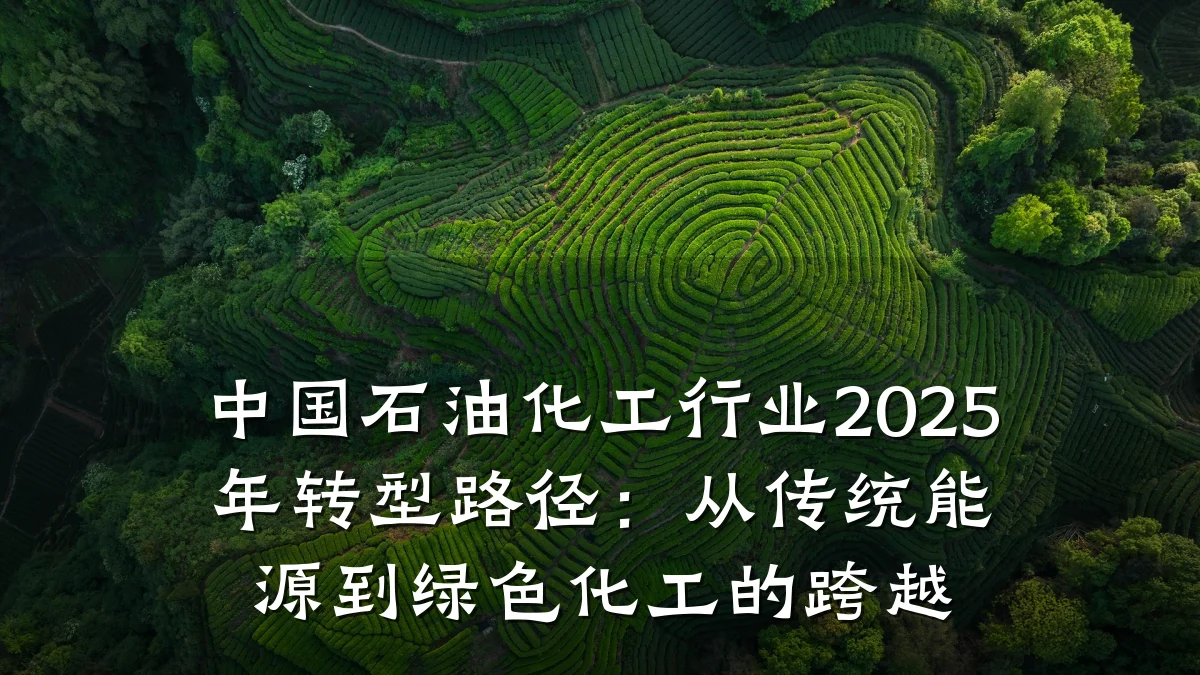 中国石油化工行业2025年转型路径:从传统能源到绿色化工的跨越