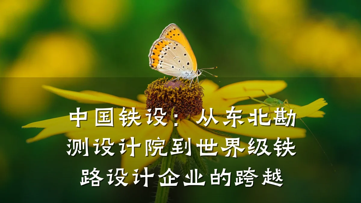 中国铁设:从东北勘测设计院到世界级铁路设计企业的跨越